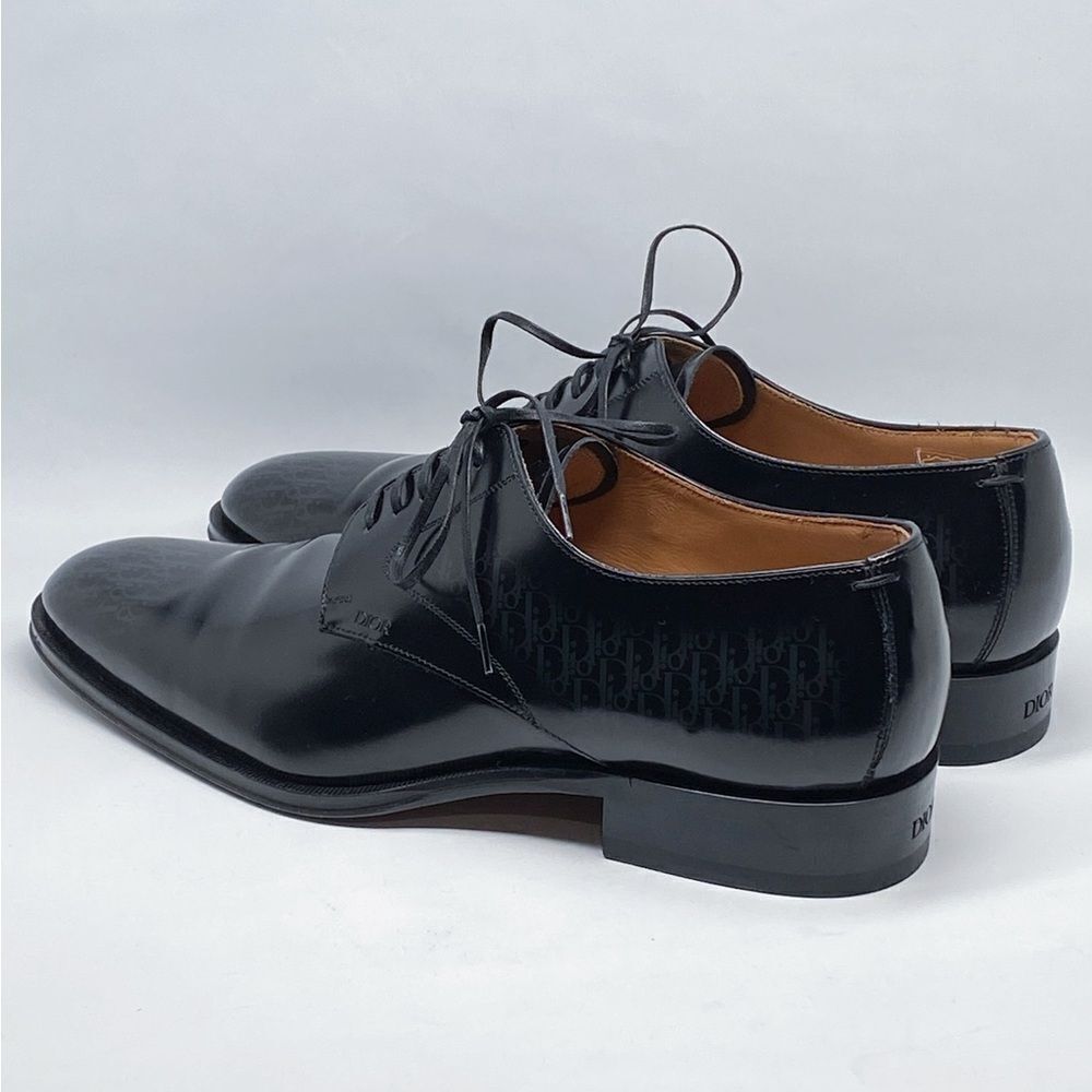 Dior Timeless Derby Shoe with Gray and Black Dior Oblique Gradient size 42 - Picture 10 of 16